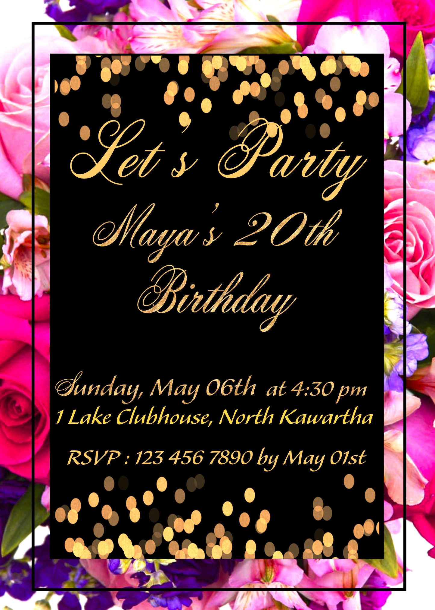 Custom Party Invitation
