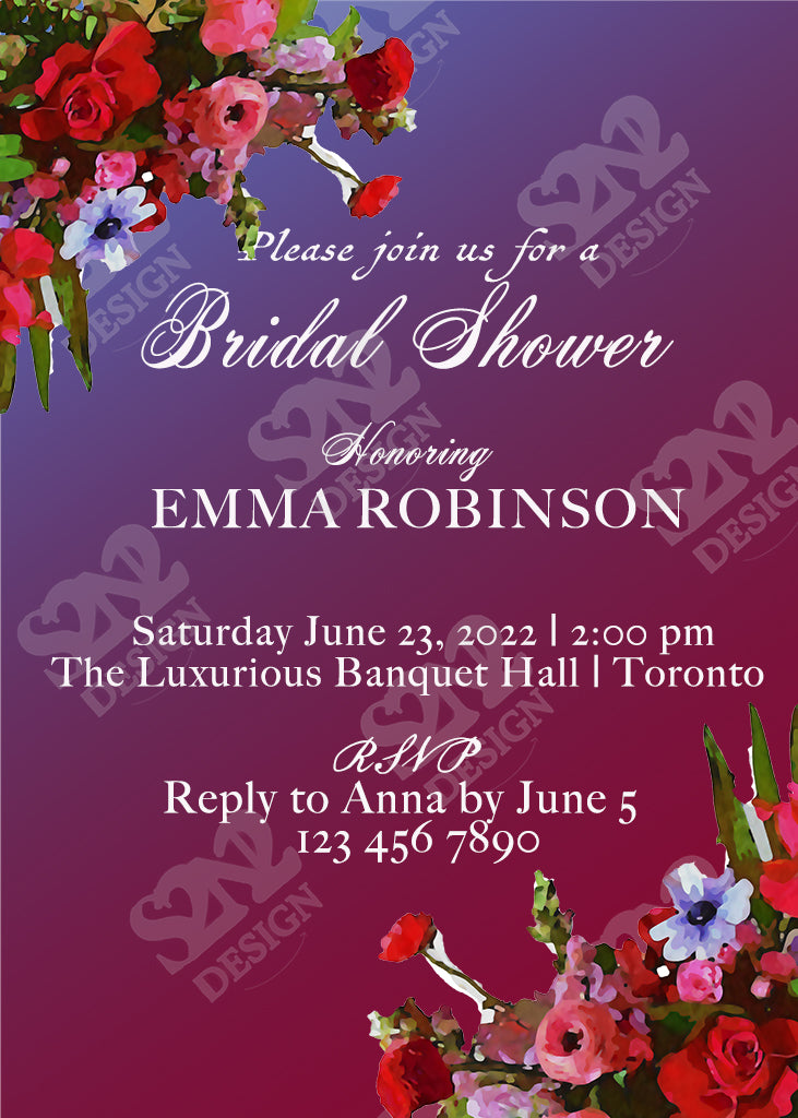 Custom Party Invitation