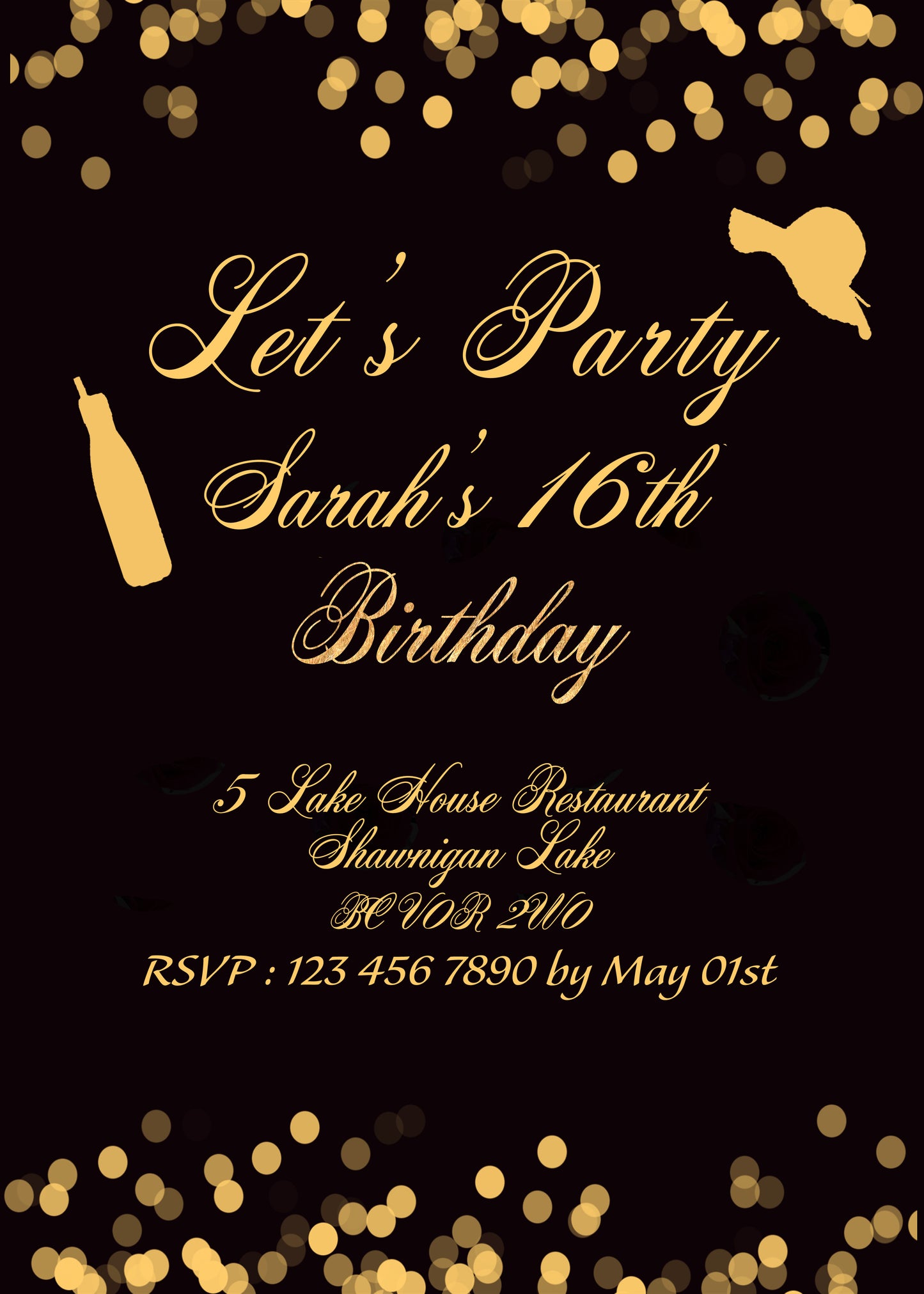 Custom Party Invitation
