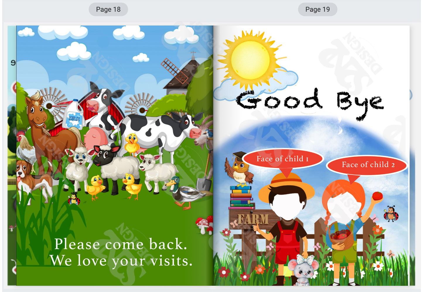 Personalized Children's E-Book