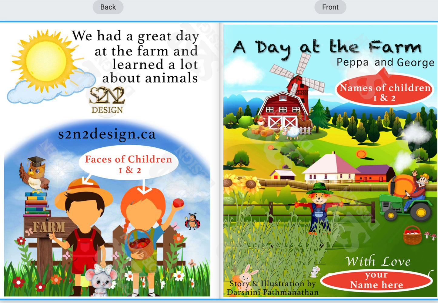 Personalized Children's E-Book