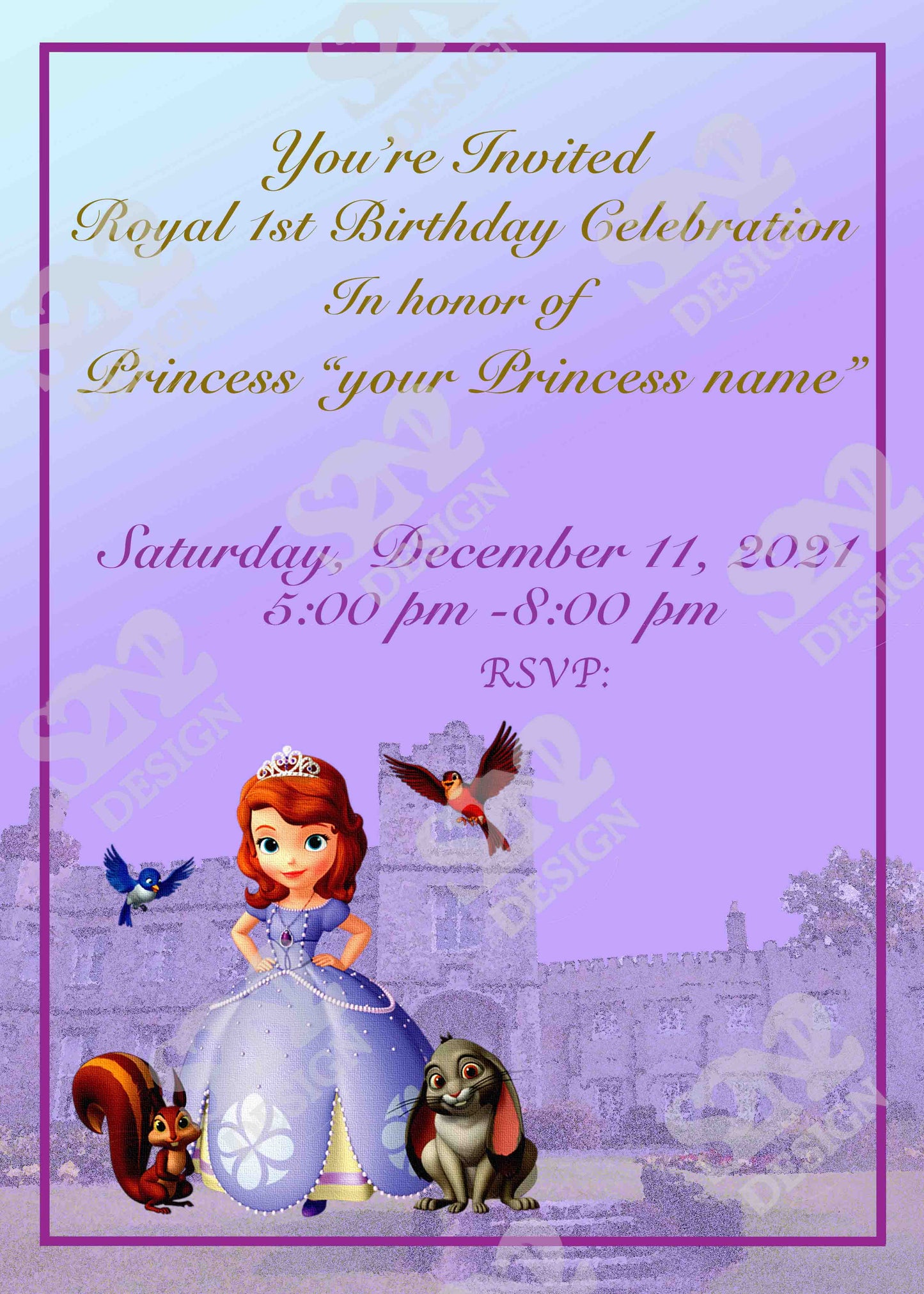 Custom  Party Invitation